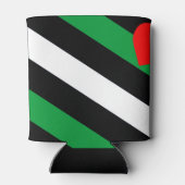Leather Boi Pride Flag Dosenkühler (Rückseite)