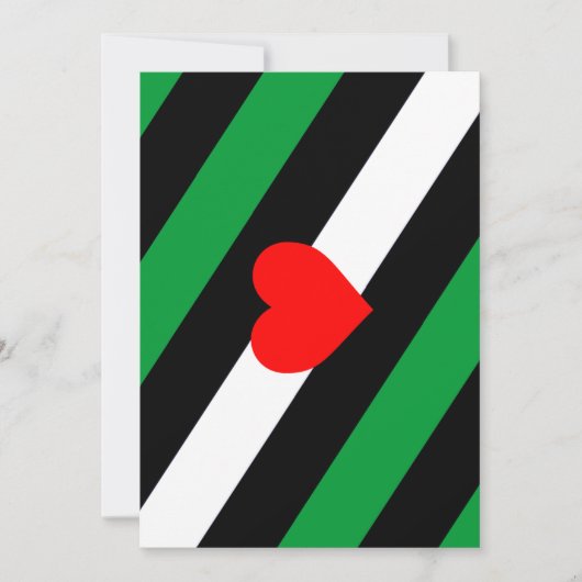 Leather Boi Pride Flag Feiertagskarte (Vorderseite)