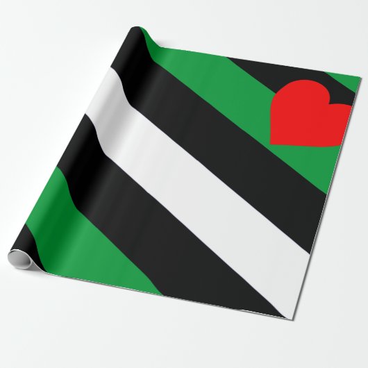 Leather Boi Pride Flag Geschenkpapier (Ungerollt)