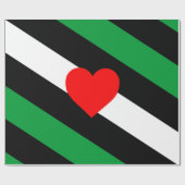 Leather Boi Pride Flag Geschenkpapier (Flach)