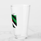 Leather Boi Pride Flag Glas (Links)