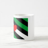 Leather Boi Pride Flag Kaffeetasse (Mittel)