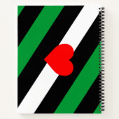 Leather Boi Pride Flag Notizblock (Rückseite)