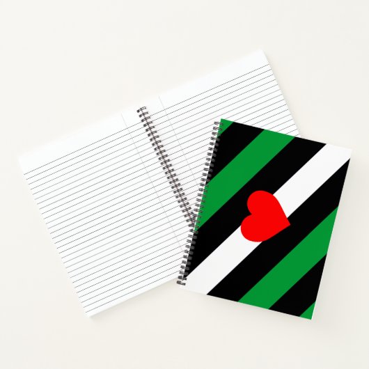 Leather Boi Pride Flag Notizblock (Innenseite)