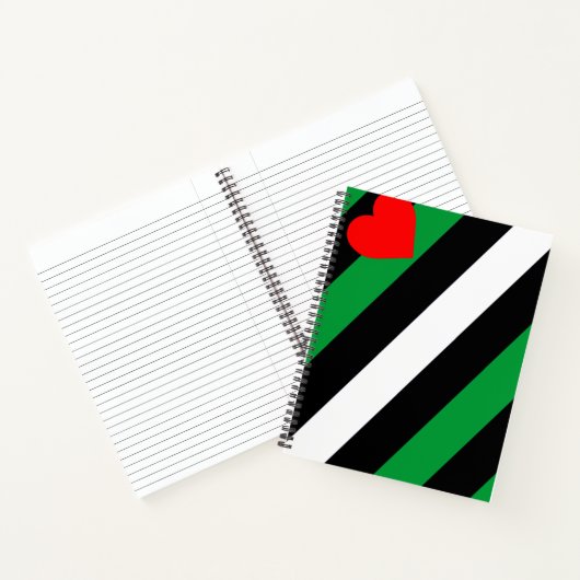 Leather Boi Pride Flag Notizblock (Innenseite)