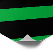 Leather Boi Pride Flag Poster (Ecke)