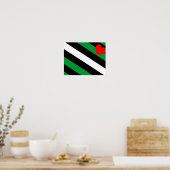 Leather Boi Pride Flag Poster (Küche)