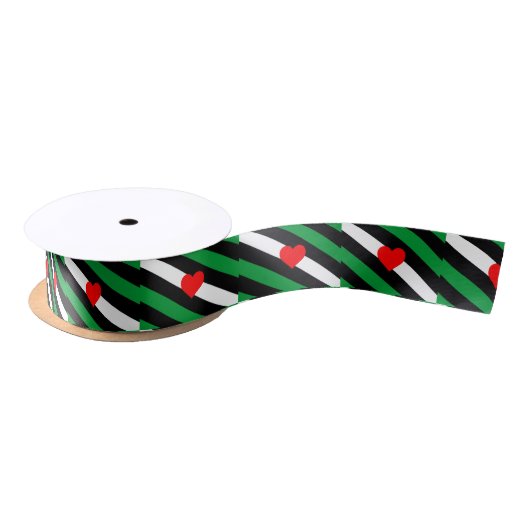 Leather Boi Pride Flag Satinband (Spule)