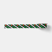 Leather Boi Pride Flag Satinband (Vorderseite)