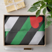 Leather Boi Pride Flag Seidenpapier (Geschenk)