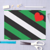 Leather Boi Pride Flag Seidenpapier (Handwerk)