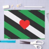 Leather Boi Pride Flag Seidenpapier (Handwerk)