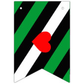 Leather Boi Pride Flag Wimpelkette (Dritte Fahne)