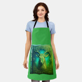 Leather Bound Copy Of A Deer Hunting Guide Schürze (Getragen)