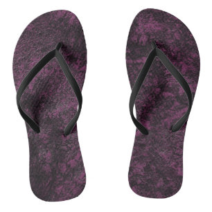 Leather Burgundy Textur Badesandalen