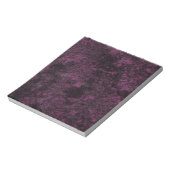 Leather Burgundy Textur Notizblock (Rotiert)