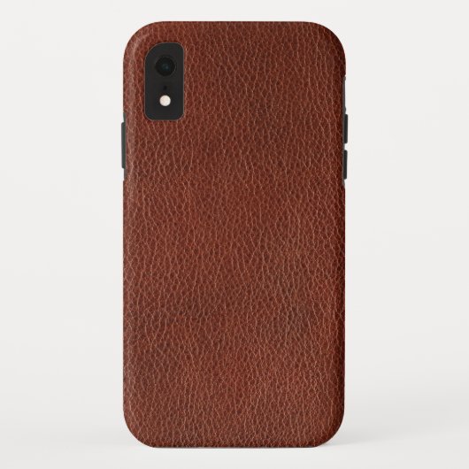 Leather Case-Mate Tough Apple iPhone XR Fall Hülle (Rückseite)