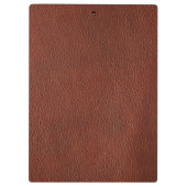 Leather Clipboard Klemmbrett (Rückseite)
