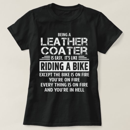 Leather Coater T-Shirt (Design vorne)