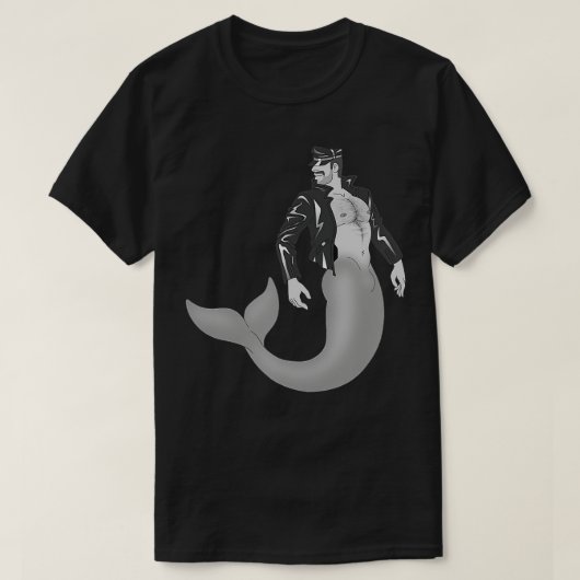 Leather Daddy Merman T-Shirt (Design vorne)