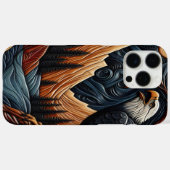 Leather Eagle Nature Design Case-Mate iPhone Hülle (Rückseite (Horizontal))
