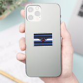 Leather Eagle Pride Flag Aufkleber (Telefon)