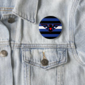 Leather Eagle Pride Flag Button (Beispiel)