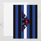 Leather Eagle Pride Flag Feiertagskarte (Vorne/Hinten)
