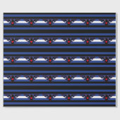 Leather Eagle Pride Flag Geschenkpapier (Flach)