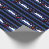 Leather Eagle Pride Flag Geschenkpapier (Ecke)