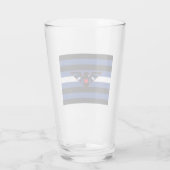 Leather Eagle Pride Flag Glas (Rückseite)