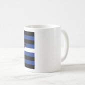 Leather Eagle Pride Flag Kaffeetasse (VorderseiteRechts)