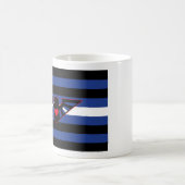 Leather Eagle Pride Flag Kaffeetasse (Mittel)
