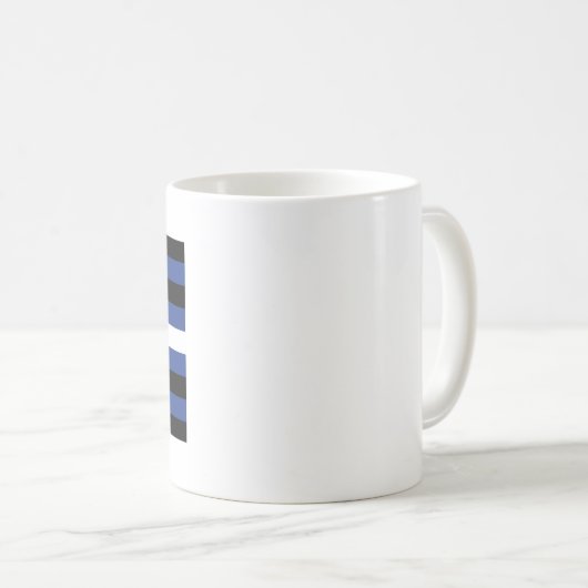 Leather Eagle Pride Flag Kaffeetasse (VorderseiteRechts)