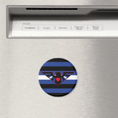 Leather Eagle Pride Flag Magnet (In Situ (Geschirrspüler))