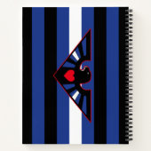 Leather Eagle Pride Flag Notizblock (Rückseite)