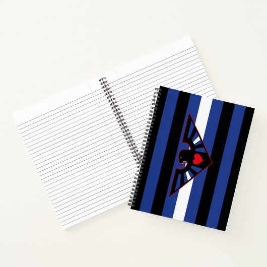 Leather Eagle Pride Flag Notizblock (Innenseite)