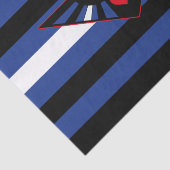 Leather Eagle Pride Flag Seidenpapier (Ausschnitt)