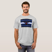 Leather Eagle Pride Flag T-Shirt (Vorne ganz)