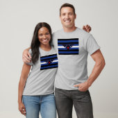 Leather Eagle Pride Flag T-Shirt (Unisex)