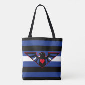 Leather Eagle Pride Flag Tasche (Rückseite)