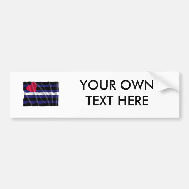 Leather Flag Flying -.Pnng Autoaufkleber | Zazzle.De