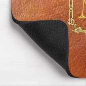 Leather für Personalisierte Imitate Mousepad (Ecke)