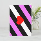 Leather Girl Pride Flag Feiertagskarte (Stehend Vorderseite)