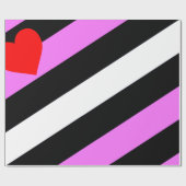 Leather Girl Pride Flag Geschenkpapier (Flach)