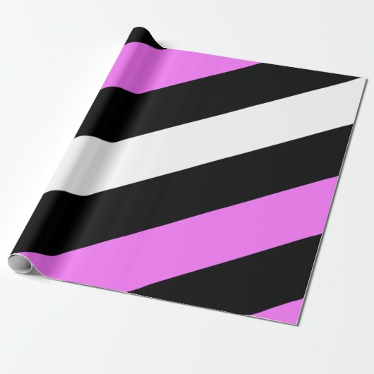 Leather Girl Pride Flag Geschenkpapier (Ungerollt)