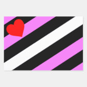 Leather Girl Pride Flag Geschenkpapier Set (Vorderseite 3)