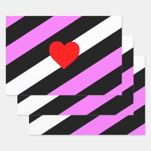 Leather Girl Pride Flag Geschenkpapier Set (Set)
