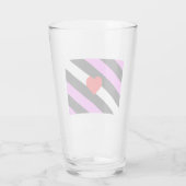 Leather Girl Pride Flag Glas (Rückseite)