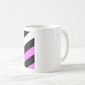 Leather Girl Pride Flag Kaffeetasse (VorderseiteRechts)
